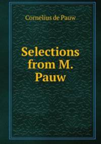 Selections from M. Pauw