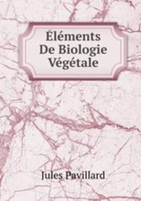 Elements De Biologie Vegetale