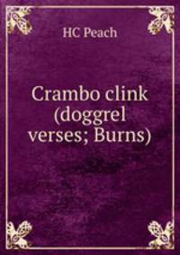 Crambo clink (doggrel verses; Burns)