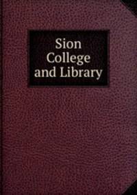 Sion College and Library