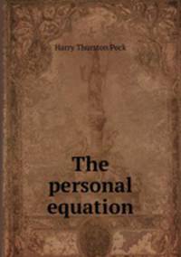 The personal equation