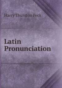 Latin Pronunciation