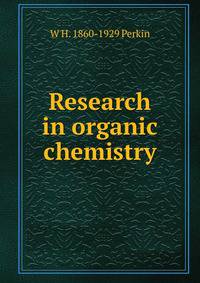 Research in organic chemistry