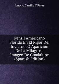 Pensil Americano Florido En El Rigor Del Invierno, O Aparicion De La Milagrosa Imagen De Guadalupe (Spanish Edition)