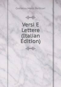 Versi E Lettere (Italian Edition)