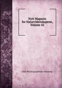Nytt Magazin for Naturvidenskapene, Volume 42