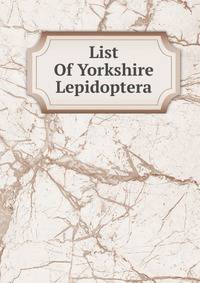 List Of Yorkshire Lepidoptera