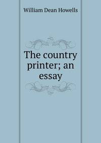 The country printer; an essay
