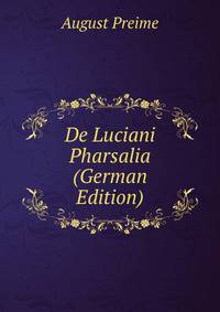 De Luciani Pharsalia (German Edition)