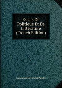 Essais De Politique Et De Litterature (French Edition)