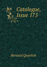 Catalogue, Issue 175