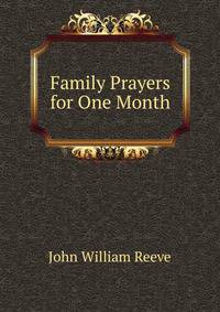 Family Prayers for One Month