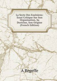 La Secte Des Esseniens: Essai Critique Sur Son Organisation, Sa Doctrine, Son Origine (French Edition)