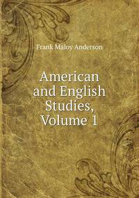 American and English Studies, Volume 1