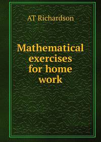 Mathematical exercises for home work