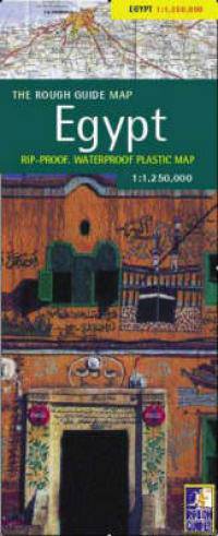 The Rough Guide Map Egypt