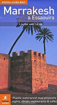 Marrakesh & Essaouira: Rough Guide Map