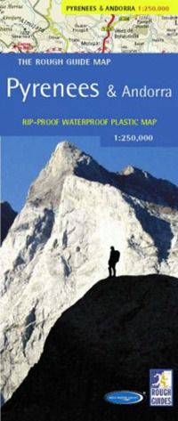 The Rough Guide to Pyrenees & Andorra Map