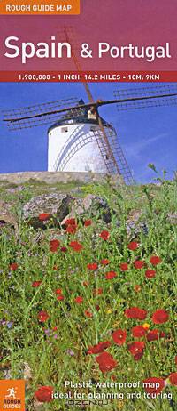 The Rough Guide Map to Spain & Portugal