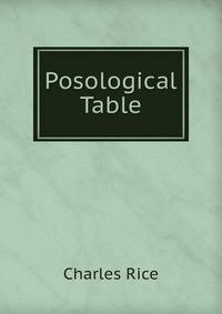 Posological Table