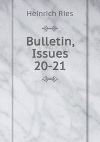 Bulletin, Issues 20-21