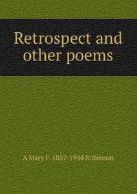 Retrospect and other poems