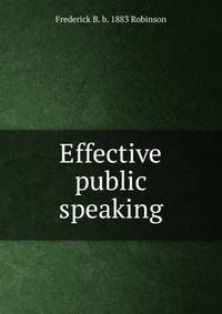 Effective public speaking