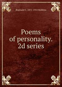 Poems of personality. 2d series