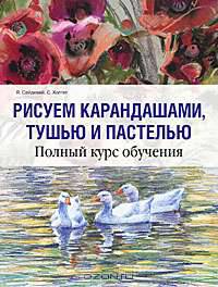Рисуем карандашами, тушью и пастелью. Полный курс обучения