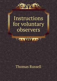 Instructions for voluntary observers