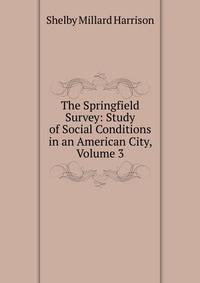 The Springfield Survey: Study of Social Conditions in an American City, Volume 3
