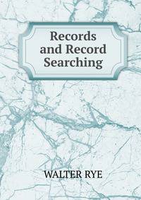 Records and Record Searching
