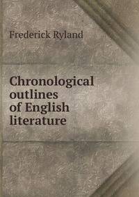 Chronological outlines of English literature