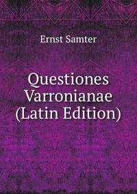 Questiones Varronianae (Latin Edition)