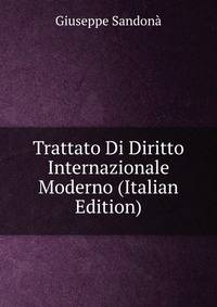 Trattato Di Diritto Internazionale Moderno (Italian Edition)