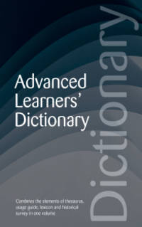 Advanced Learners' Dictionary