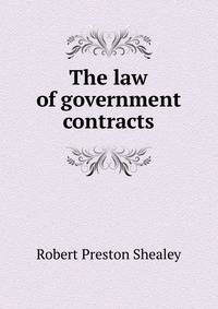 The law of government contracts
