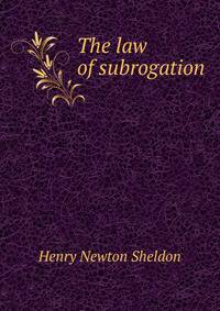 The law of subrogation