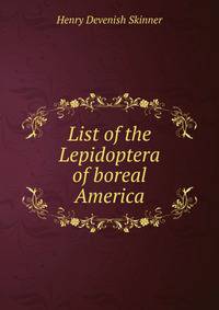 List of the Lepidoptera of boreal America