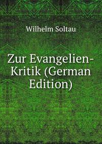 Zur Evangelien-Kritik (German Edition)