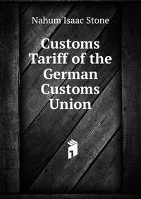 Customs Tariff of the German Customs Union