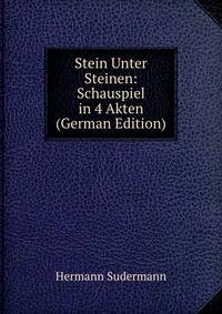 Stein Unter Steinen: Schauspiel in 4 Akten (German Edition)