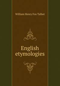 English etymologies