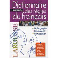 Dictionnaire des r&#232;gles du fran&#231;ais
