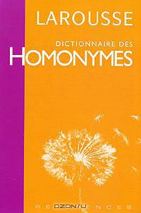 Dictionnaire Des Homonymes Collect