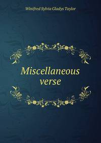 Miscellaneous verse