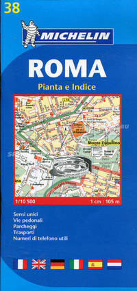 Roma. Pianta e Indice (масштаб: 1 см = 105 м). Выпуск 38
