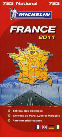 Франция. Атлас Главных Дорог 2011. France Main Roads Atlas 2011