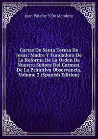 Cartas De Santa Teresa De Jesus: Madre Y Fundadora De La Reforma De La Orden De Nuestra Senora Del Carmen, De La Primitiva Observancia, Volume 3 (Spanish Edition)