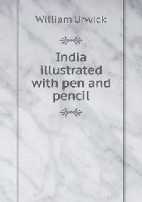 India illustrated with pen and pencil